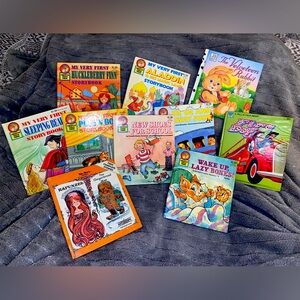 10 My Very First Story Book Vintage GUC Creative Child Press Fairytales